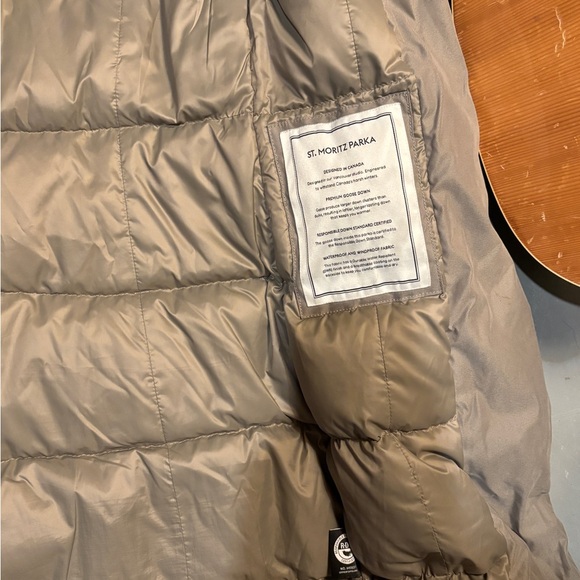 Babaton St. Moritz parka coat in the charcoal grey - Picture 7 of 10